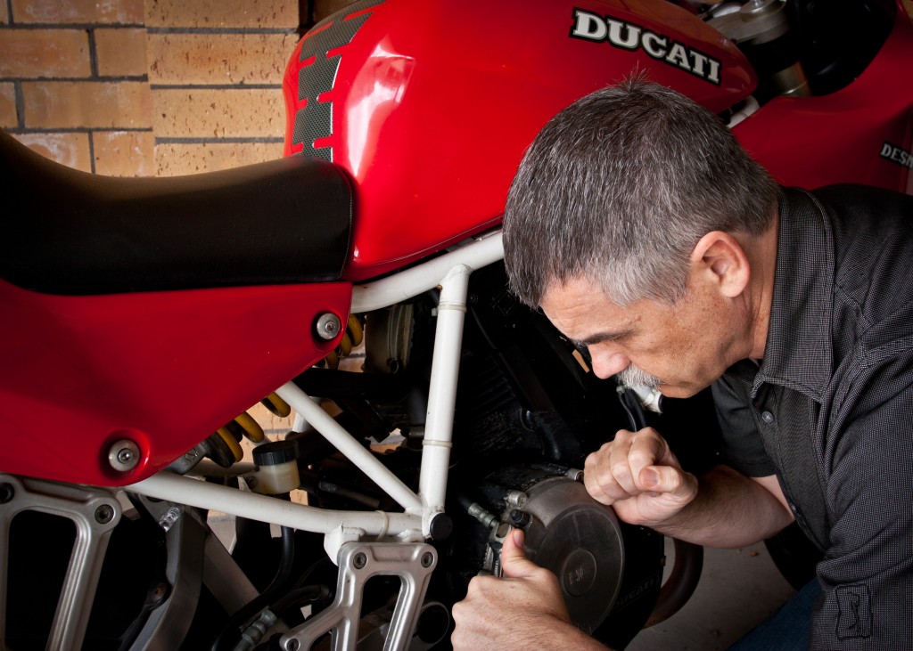 Servicing my Ducati